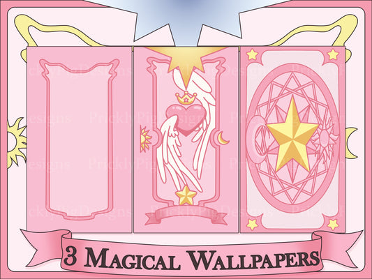 Magical Girl Anime Aesthetic Icon Pack for iOS, Android & Tablets