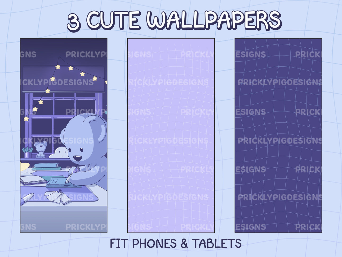 Lofi Bear App Icon Pack for iOS, Android & Tablets