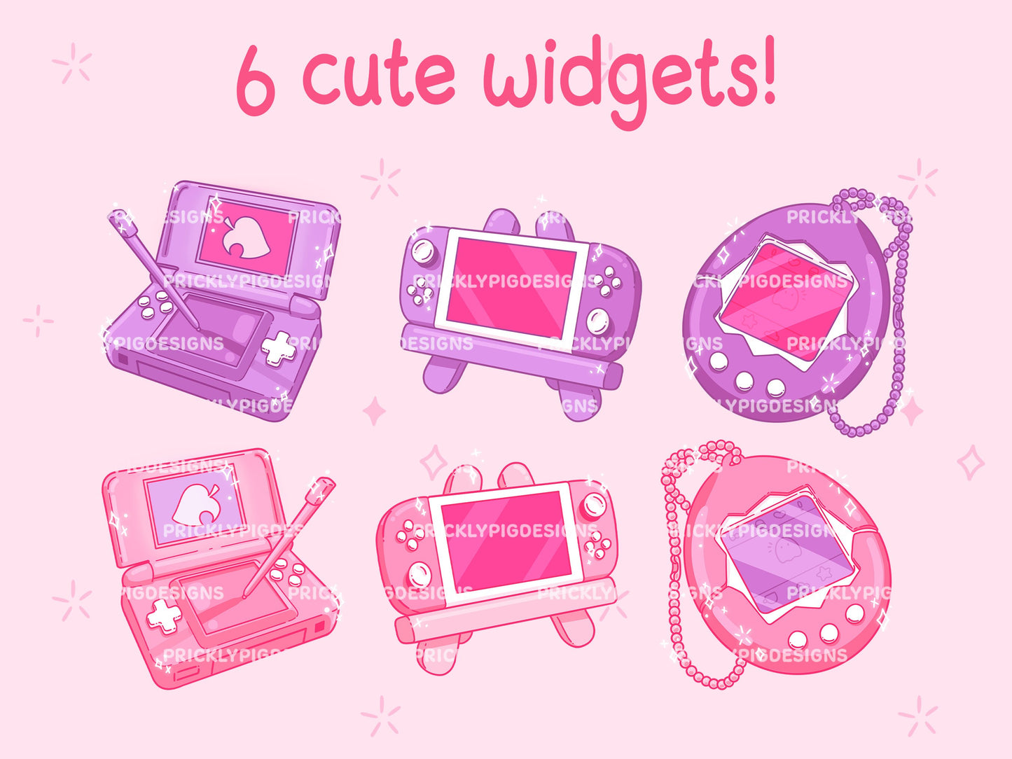 Pink Gamer Icon Pack for iOS, Android & Tablets