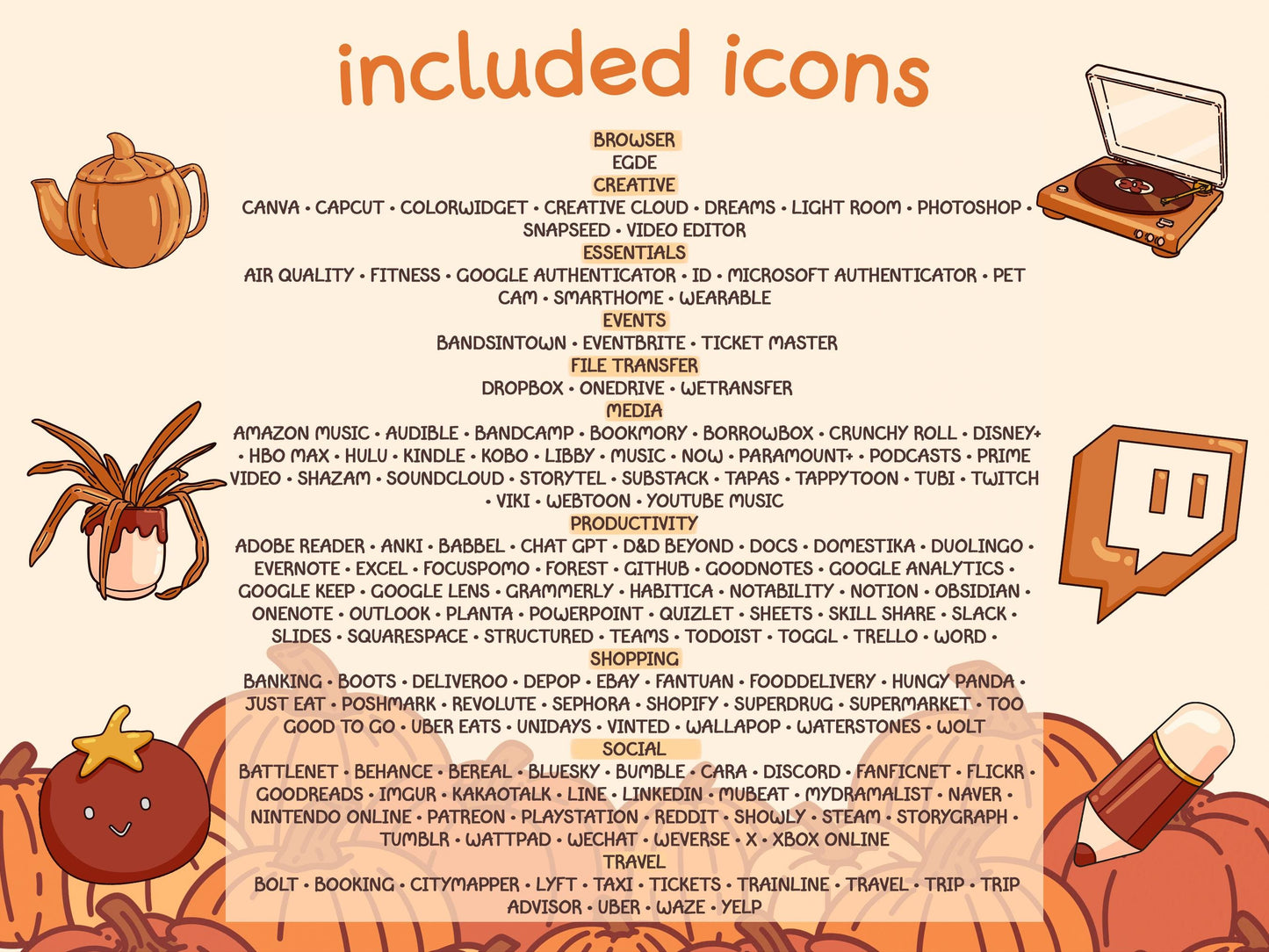Pumpkin Spice Cafe EXPANSION Pack for iOS, Android & Tablets