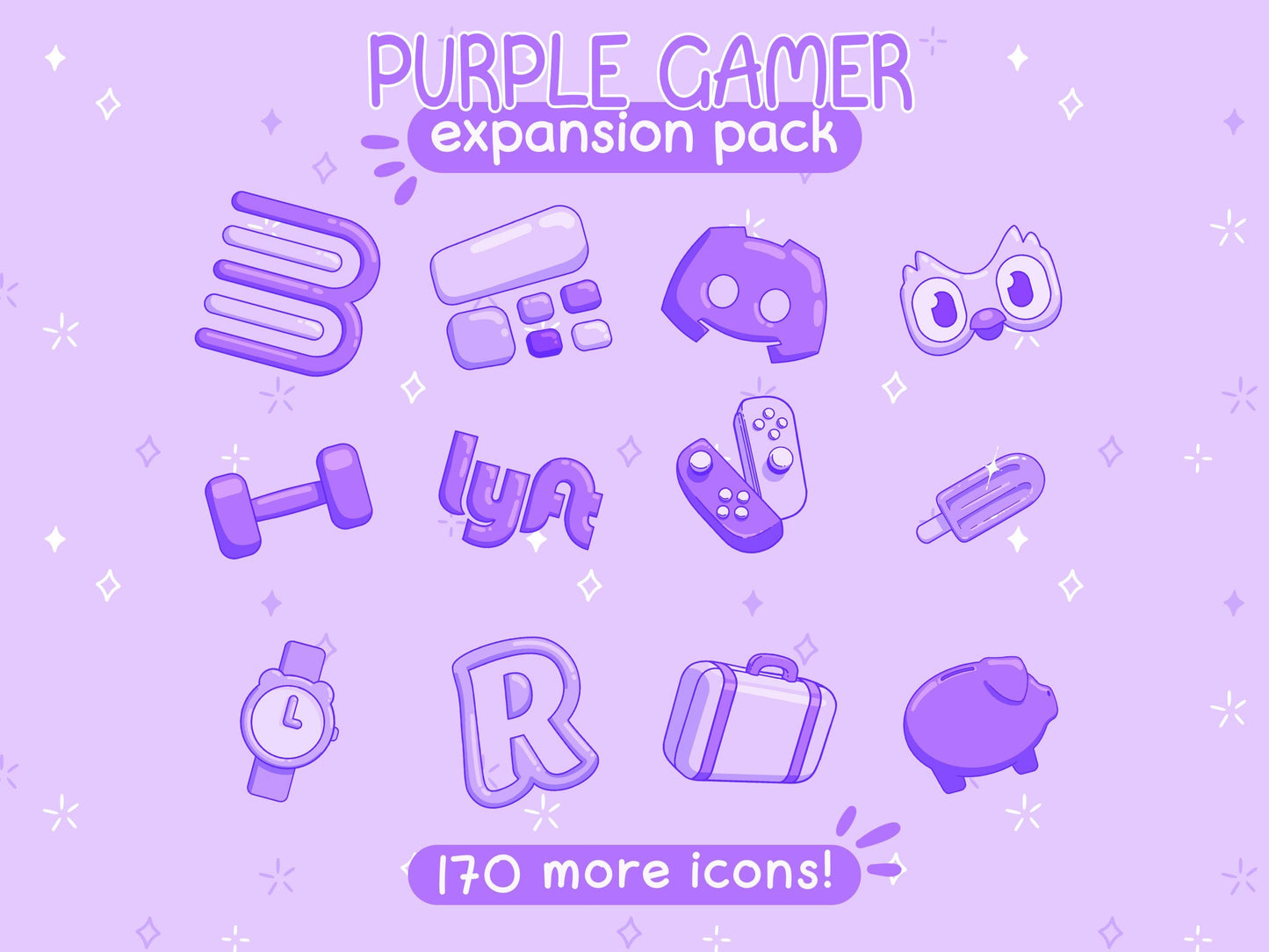 Purple Gamer EXPANSION Pack for iOS, Android & Tablets