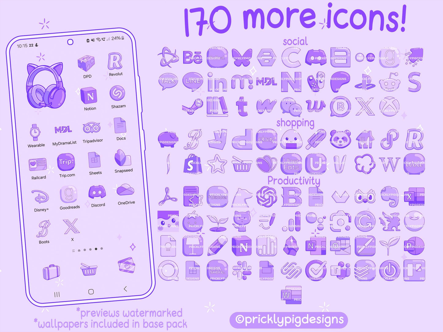 Purple Gamer EXPANSION Pack for iOS, Android & Tablets