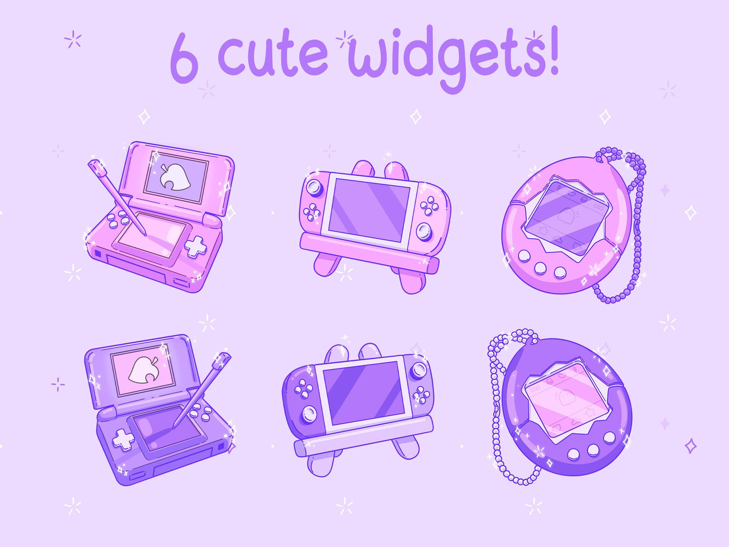 Purple Gamer Icon Pack for iOS, Android & Tablets