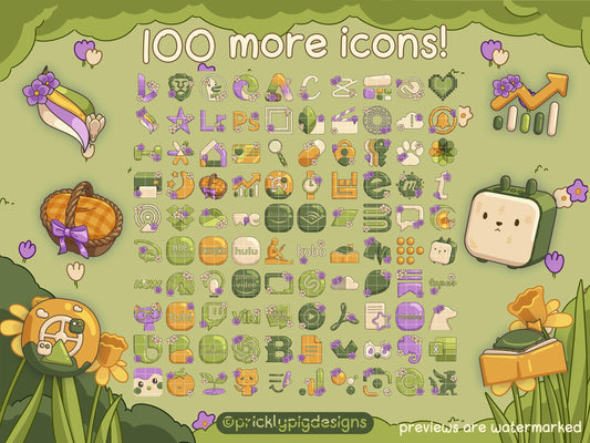 Picnic Bun Expansion Pack 1 - Cute Spring Bunny Aesthetic for iOS, Android & Tablets