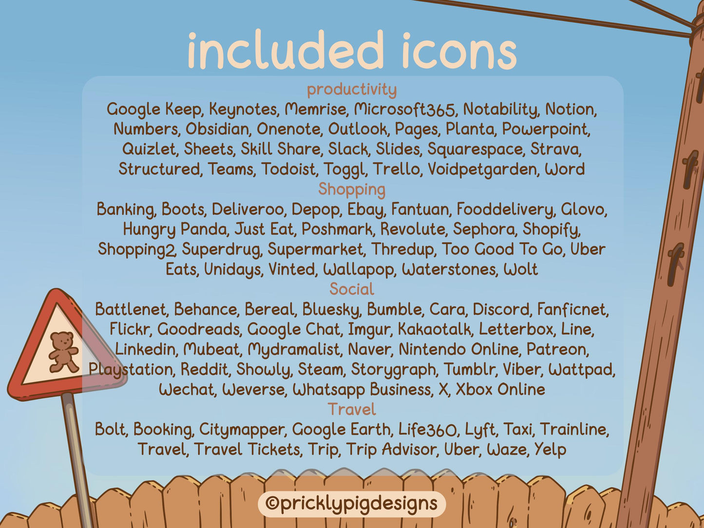 Summer Days Aesthetic Icon Expansion Pack 2 for iOS, Android & Tablets