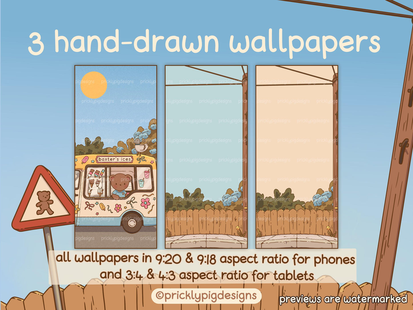 Summer Days Aesthetic Icon Pack for iOS, Android & Tablets