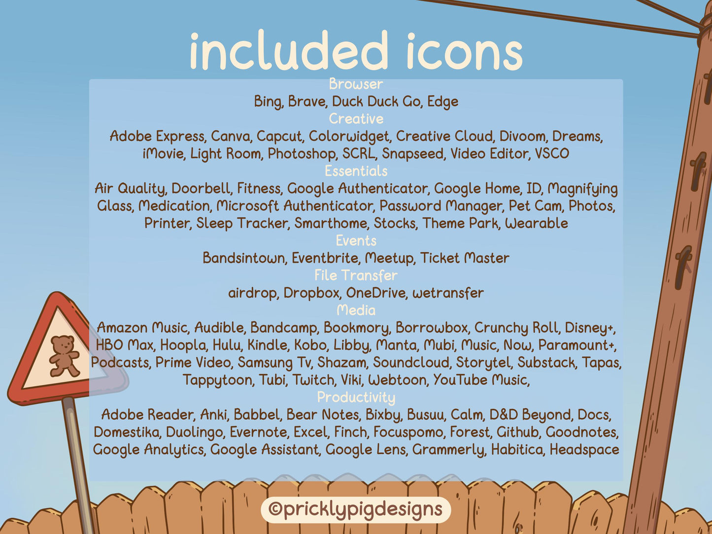 Summer Days Aesthetic Icon Expansion Pack 1 for iOS, Android & Tablets