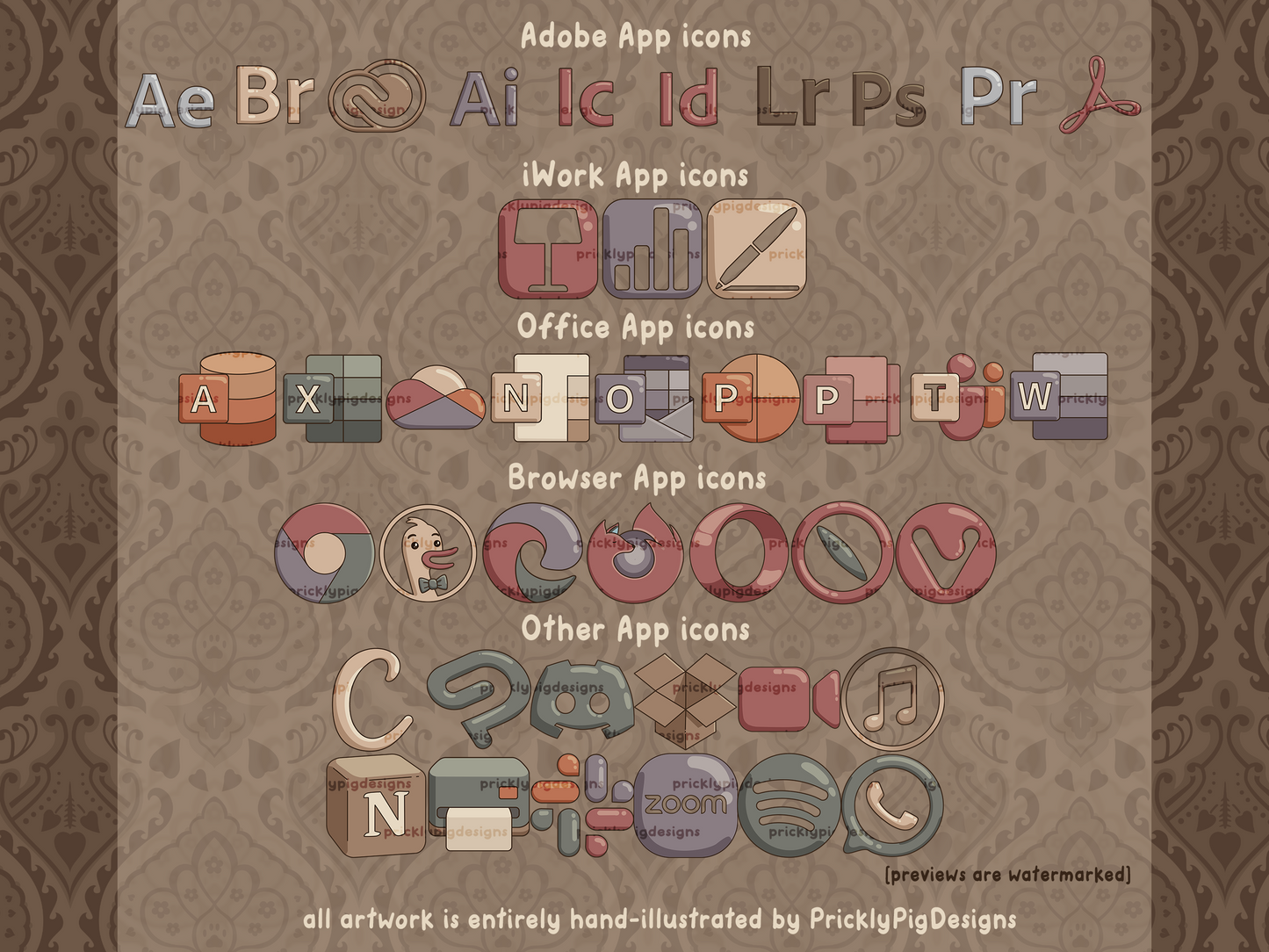 Cat Academy Desktop Folder Icon Pack for Windows + MAC