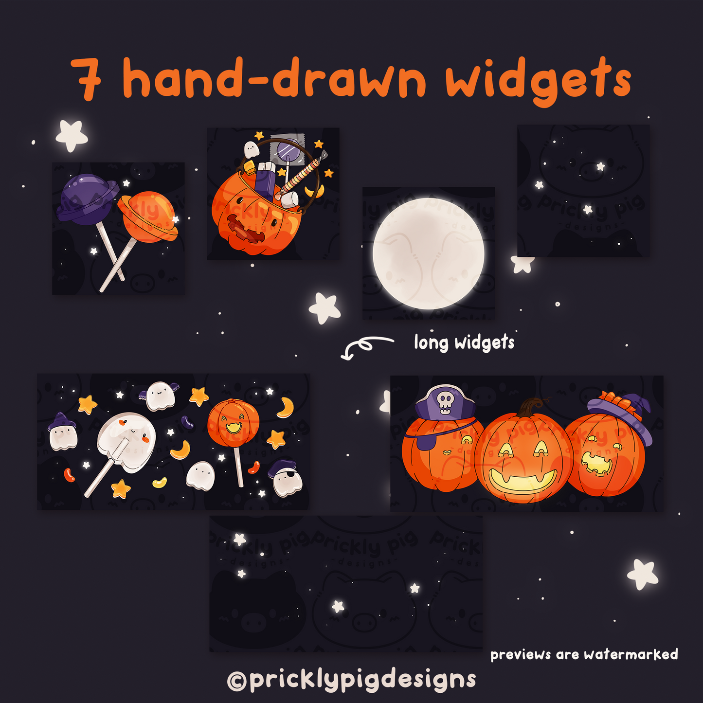 Trick or Treat: Halloween Ghost Wallpapers, icons and widgets for iOS, Android, iPad & Tablets