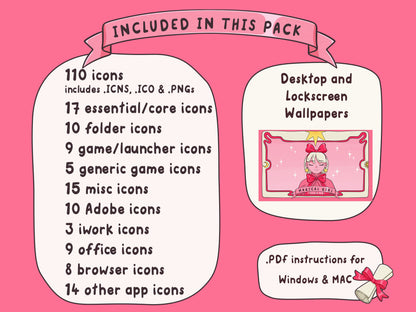Products included in this pack listed.