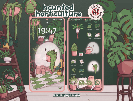Haunted Horticulture Icon Pack for iOS, Android & Tablets