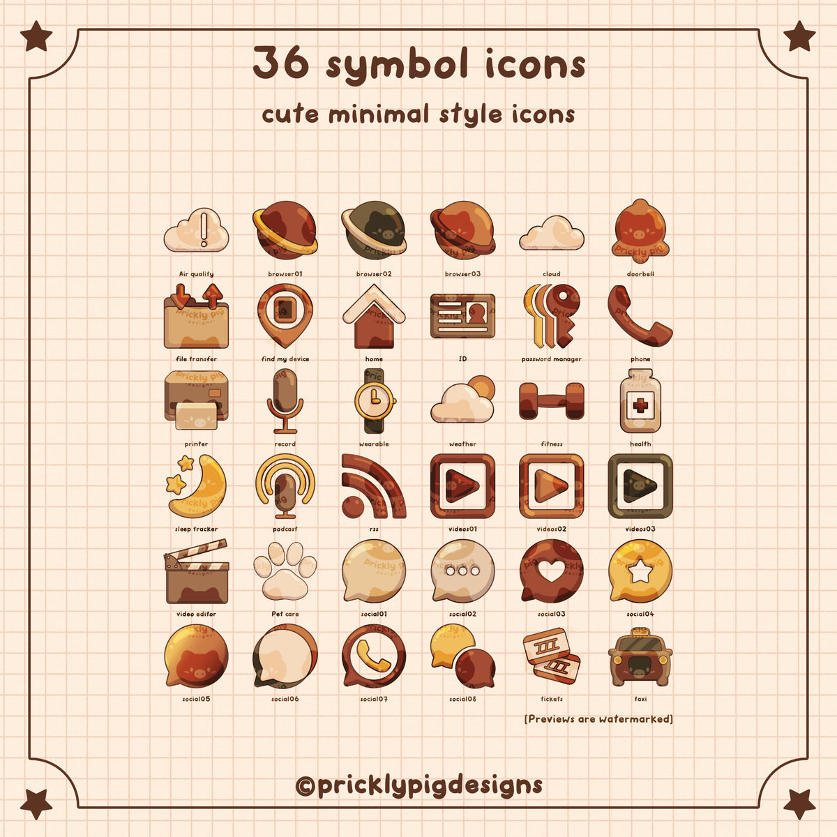 Ghost Hunting Icon Pack for iOS, Android & Tablets