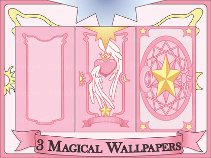 Magical Girl Anime Aesthetic Icon Pack for iOS,  Android & Tablets
