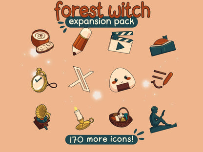Forest Witch EXPANSION Pack for iOS Android & Tablets