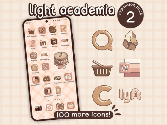 Light Academia EXPANSION Pack  2 for iOS, Android & Tablets