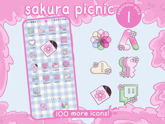 Sakura Picnic Expansion Pack 1 for iOS, Android & Tablets