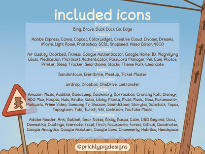 Summer Days Aesthetic Icon Expansion Pack 1 for iOS, Android & Tablets