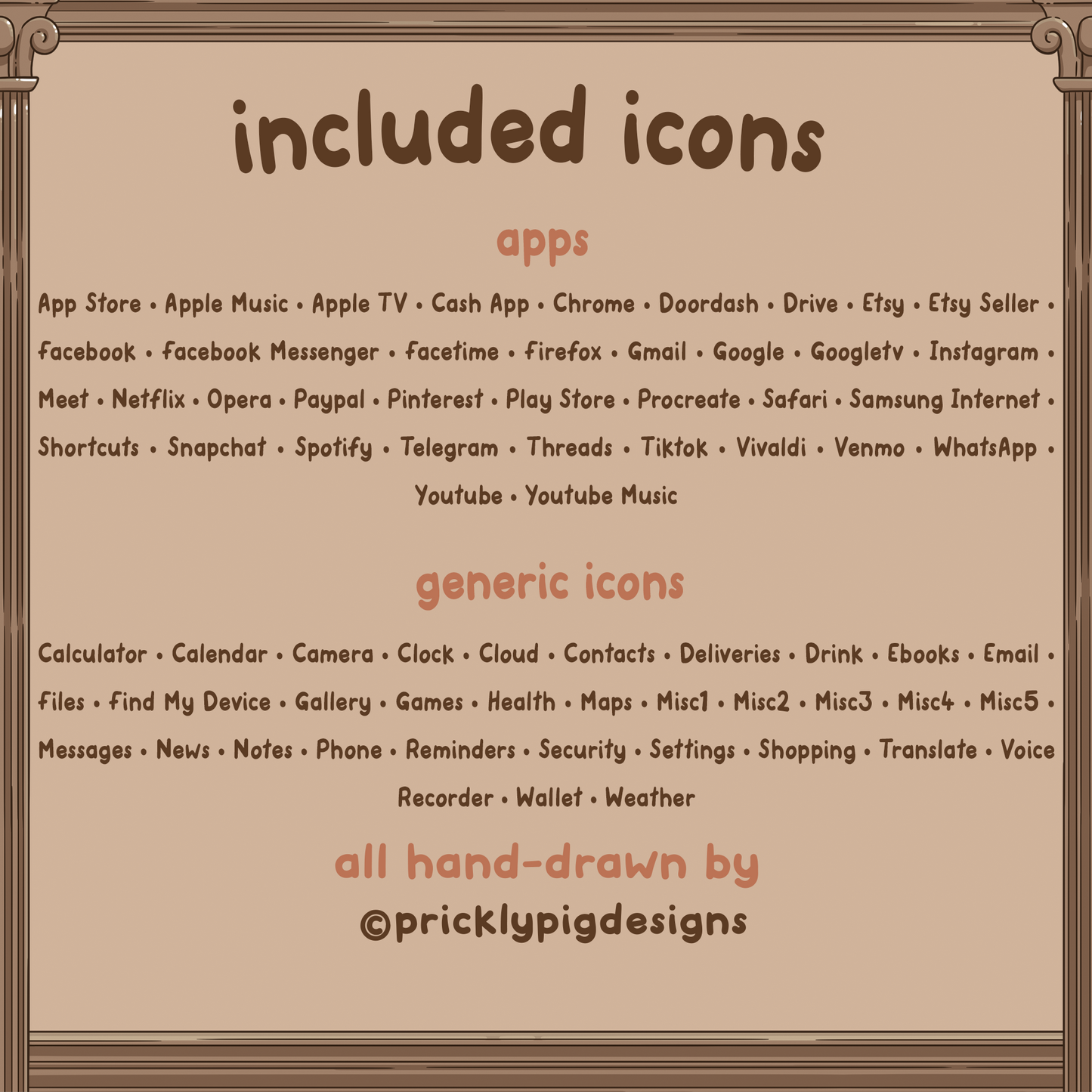 Cat Academy App Icon Pack: Dark Academia Theme Including Wallpaper for iOS, Galaxy & Android