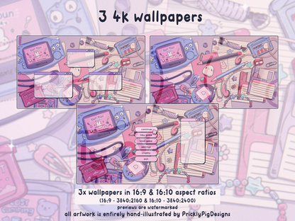 Y2K 2 Aesthetic Desktop Folder Icon Pack for Windows + MAC
