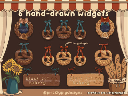 Black Cat Bakery Icon Pack for iOS, Android & Tablets