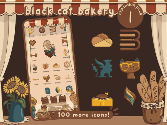 Black Cat Bakery Expansion Pack 1 for iOS, Android & Tablets
