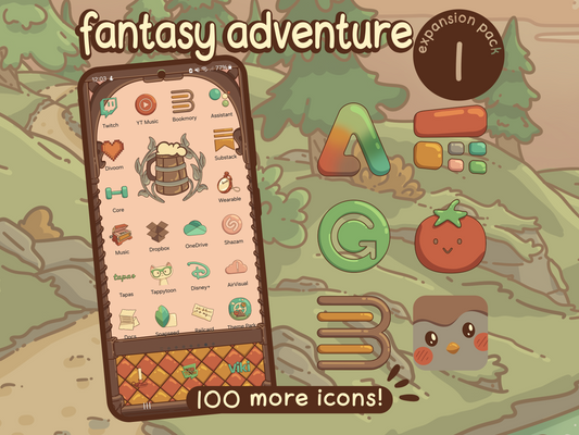 Fantasy Adventure EXPANSION Pack 1 for iOS, Android & Tablets