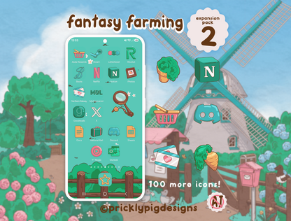 Fantasy Farming EXPANSION Pack 2 for iOS, Android & Tablets