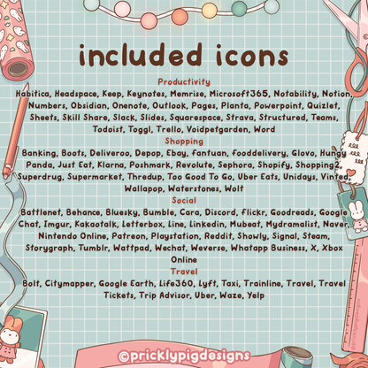 Cosy Holidays EP 2: Pastel Christmas Wallpapers, icons and widgets