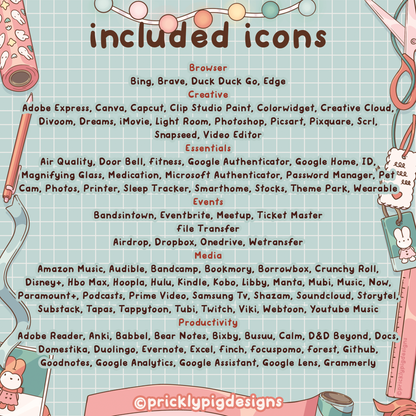 Cosy Holidays EP 1: Pastel Christmas Wallpapers, icons and widgets